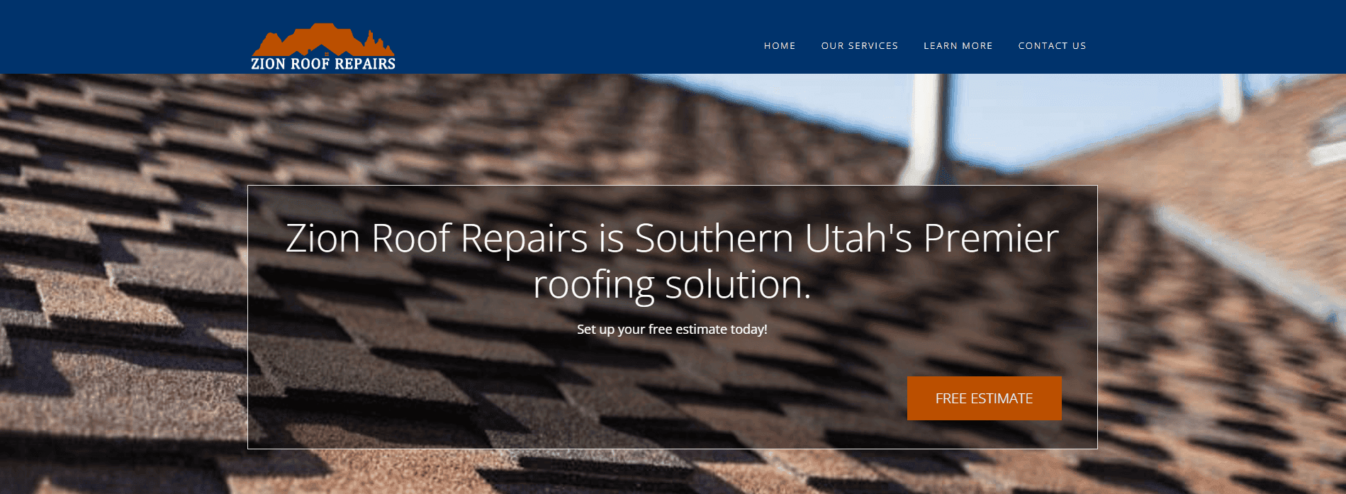 Zion Roof Repairs home